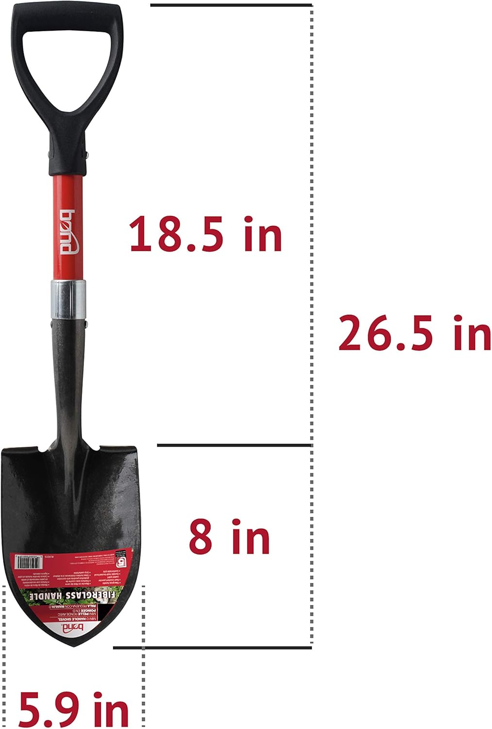 Bond Mini D Handle Shovel