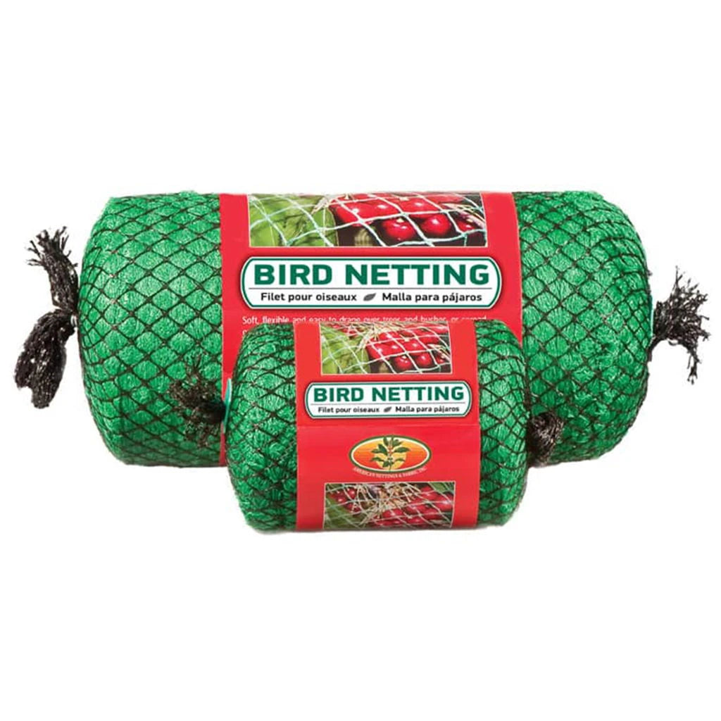 Bird Netting - Green Mesh 1" squares