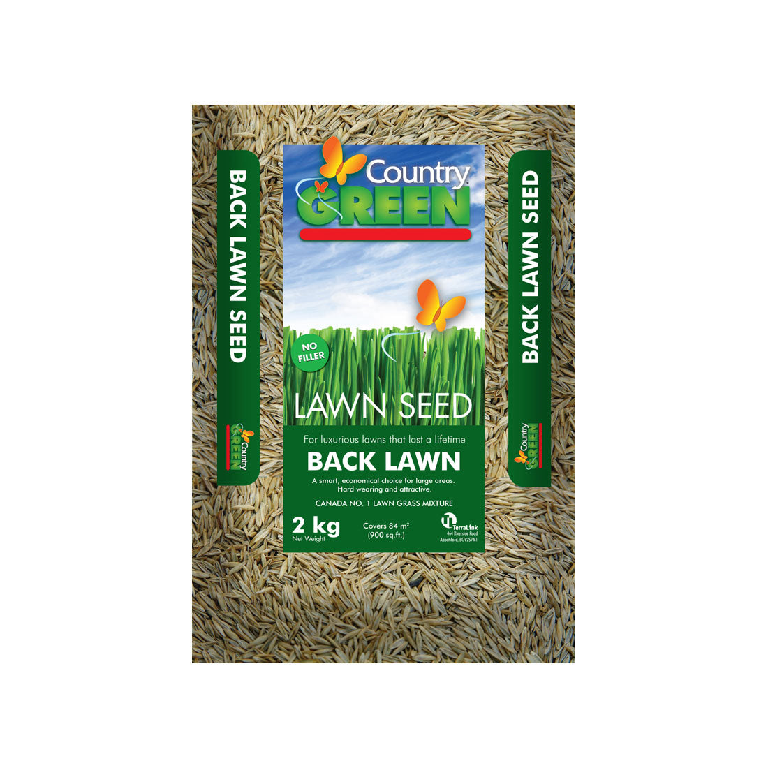 Back Lawn Grass Seed 2kg