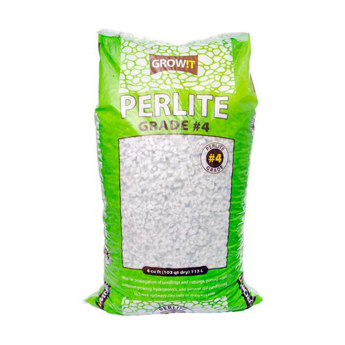 GROW!t Perlite Grade #4 4 Cu.ft.