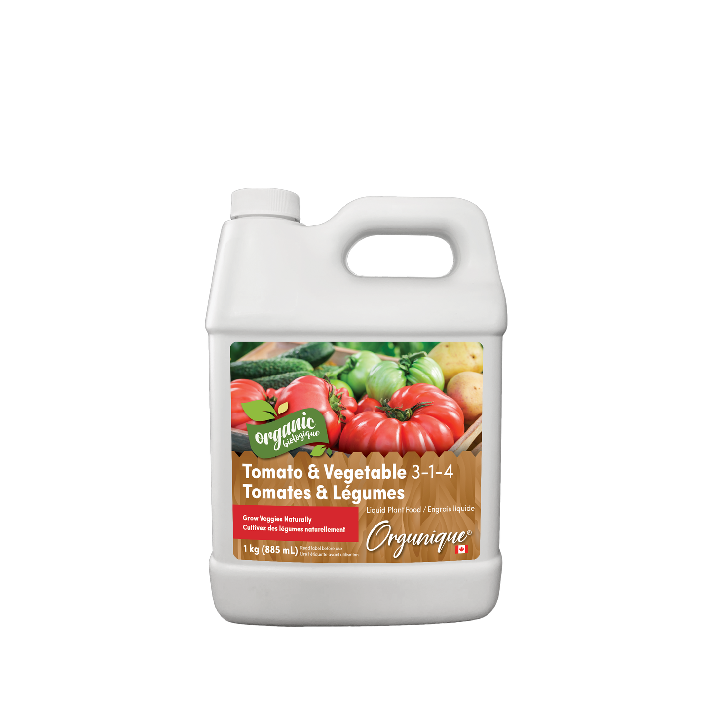Orgunique Tomato & Vegetable Liquid (3-1-4) ORGANIC 1KG