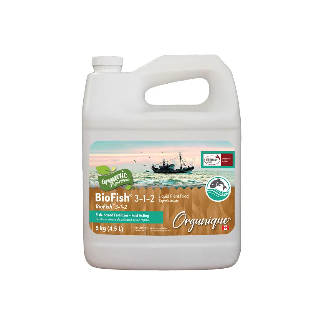 Biofish Liquid (3-1-2) +1S Orgunique® 5kg