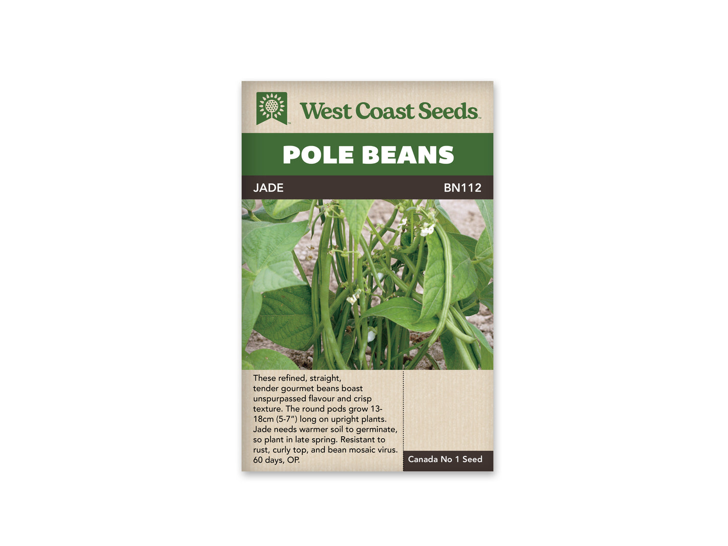 Beans “Jade” West Coast Seeds