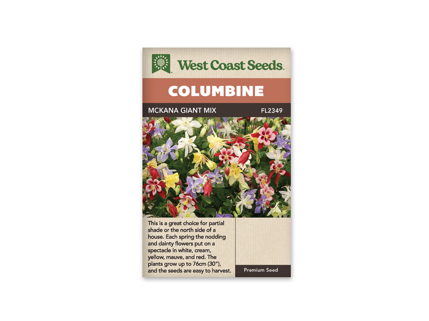 Columbine "McKana Giants Mix" West Coast Seeds