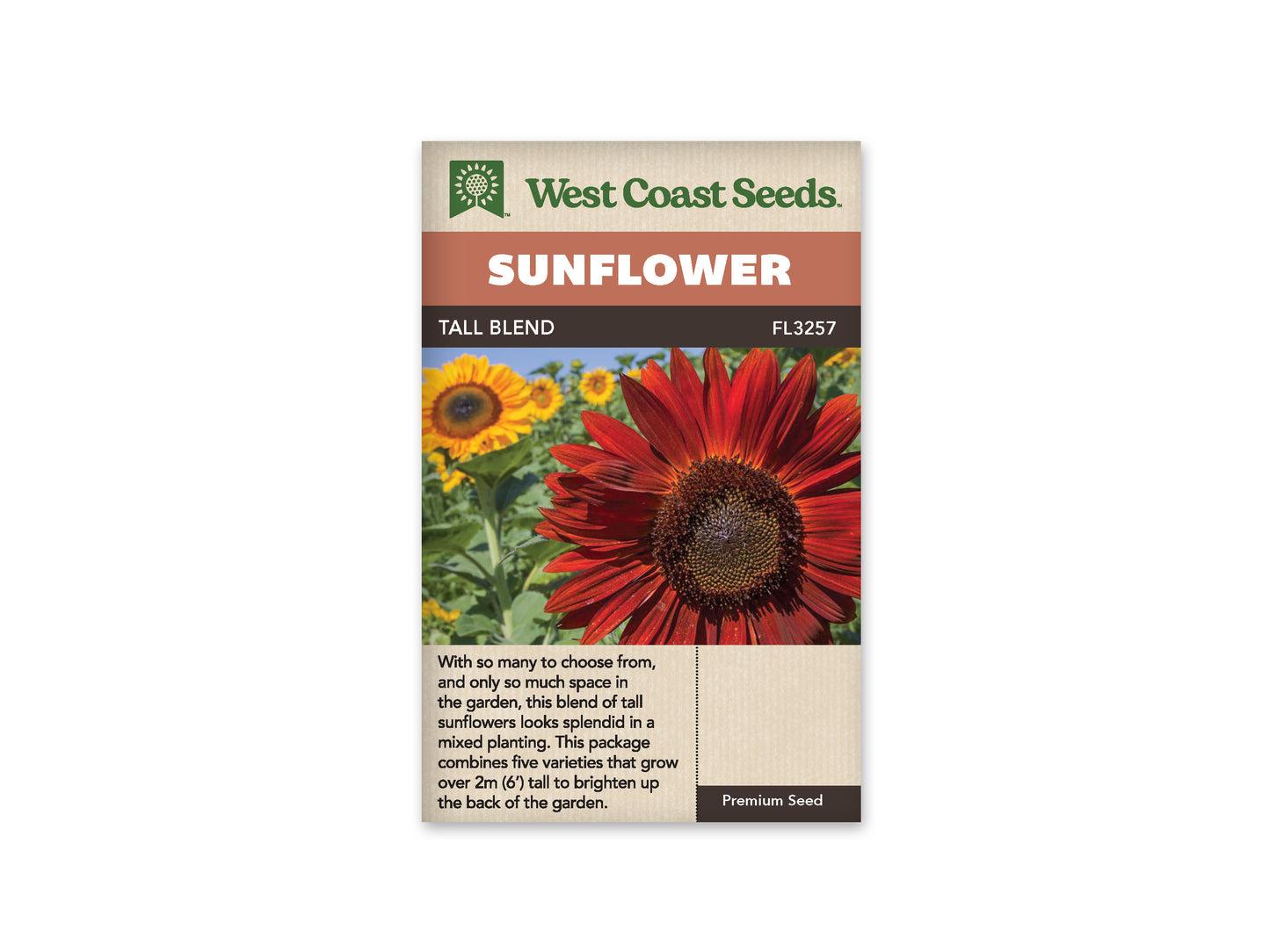 Sunflowers "Tall Blend" West Coast Seeds