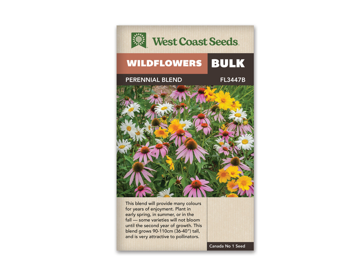 Wildflowers “Perennial Blend” West Coast Seeds