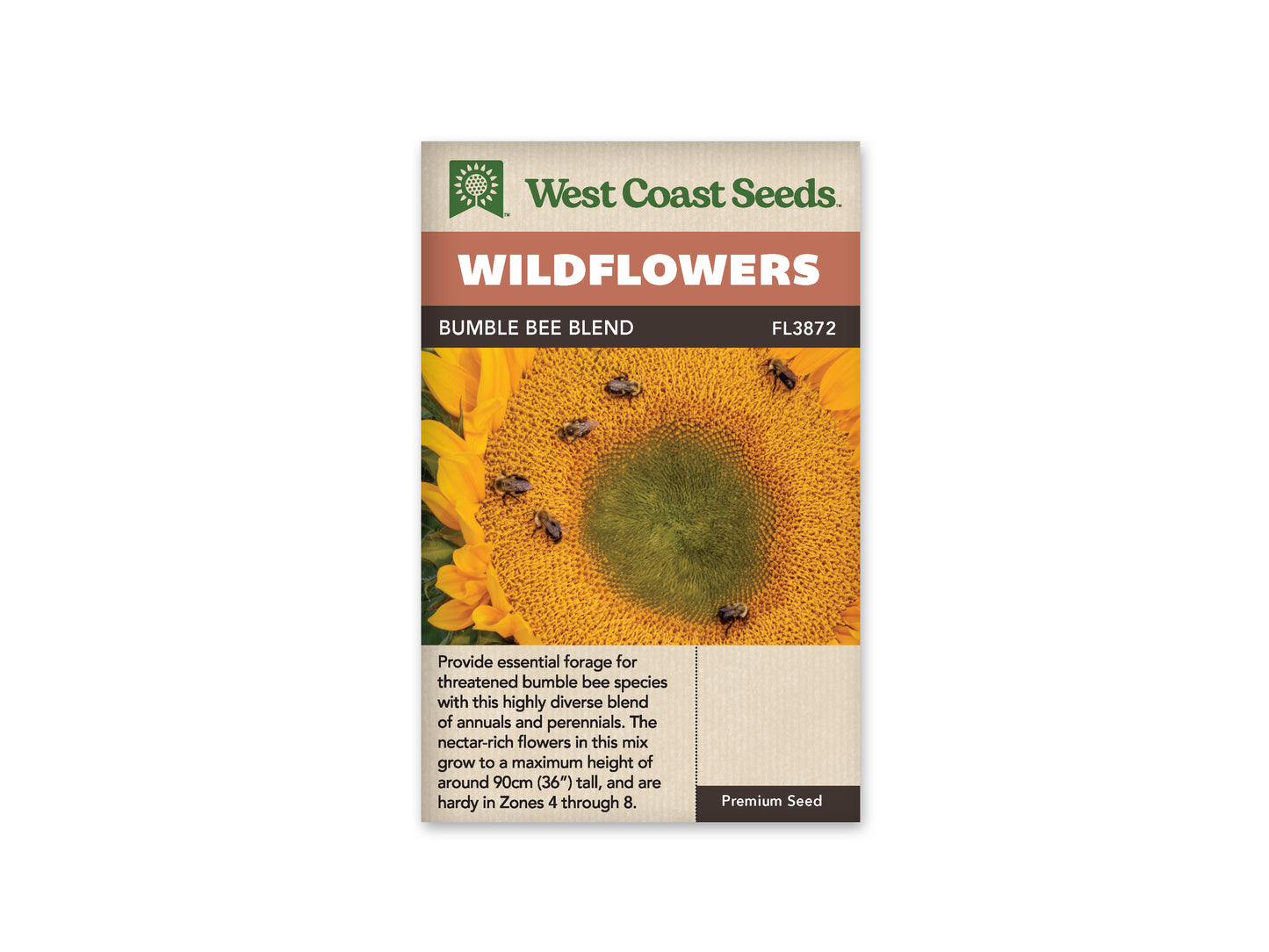 Wildflowers “Bumble Bee Blend” West Coast Seeds