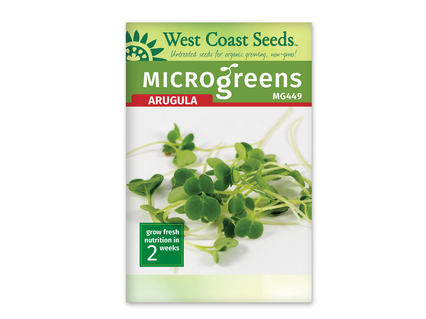 Arugula Microgreens West Coast Seeds