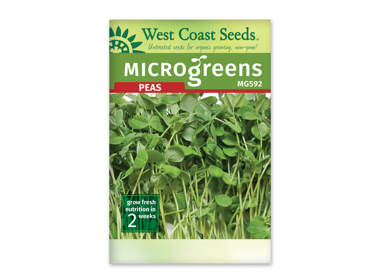 Peas "Microgreen Pea Shoots" West Coast Seeds