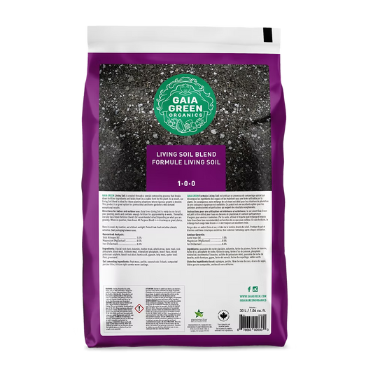 Gaia Green Living Soil (1-0-0) 30 L