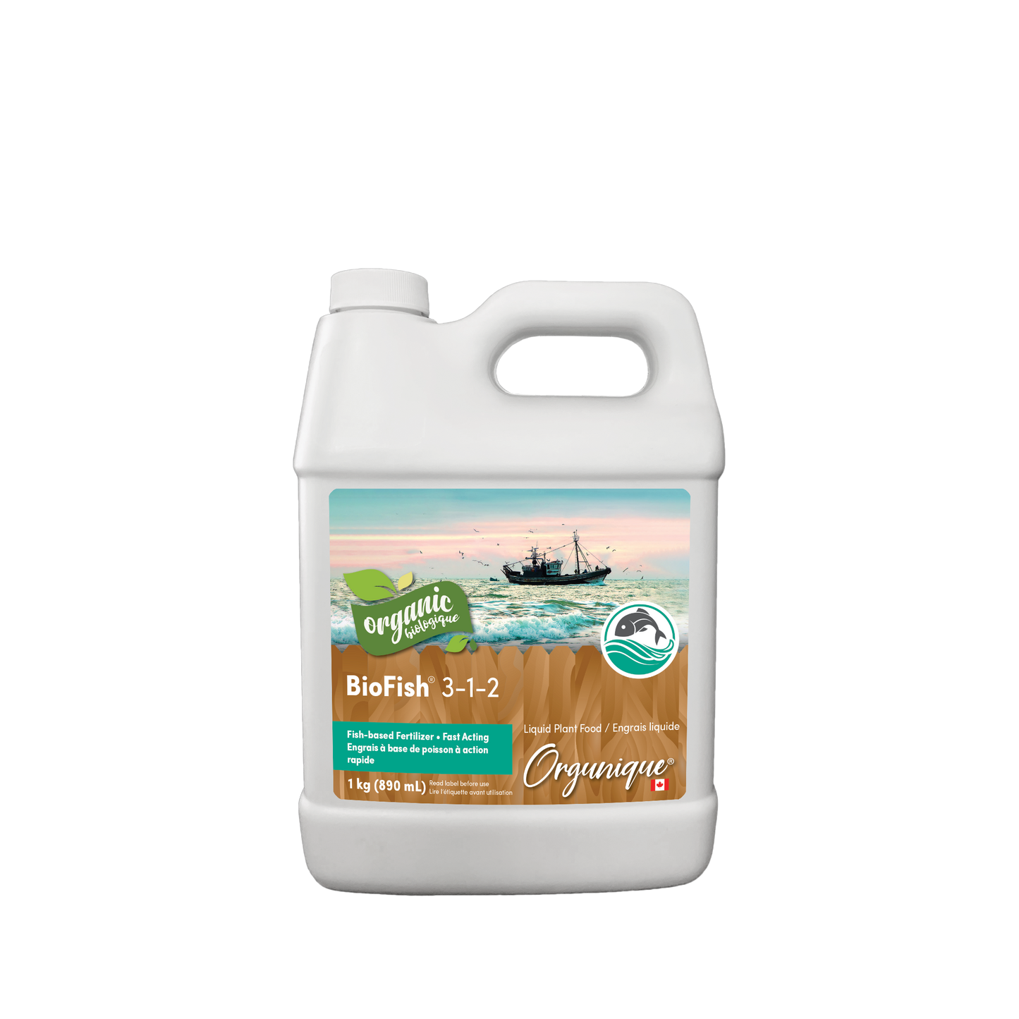 Orgunique Biofish Liquid ORGANIC (3-1-2) 1KG