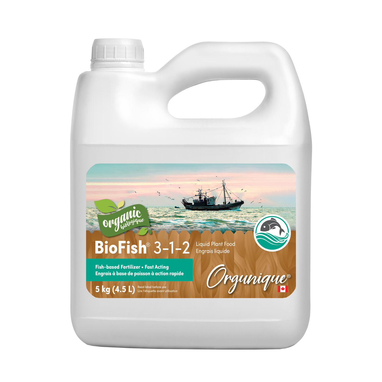 Orgunique Biofish Liquid ORGANIC (3-1-2) 5KG