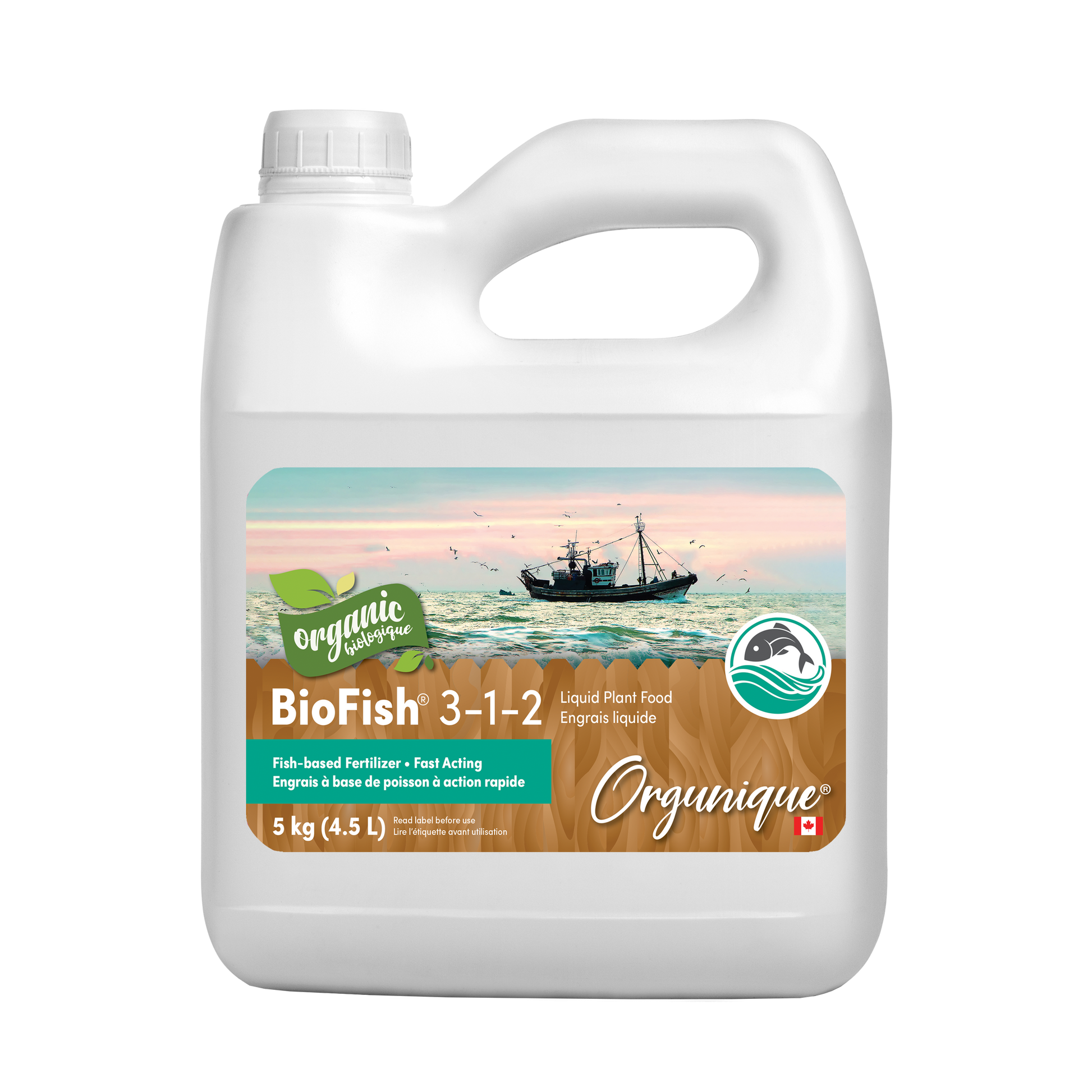 Orgunique Biofish Liquid ORGANIC (3-1-2) 5KG