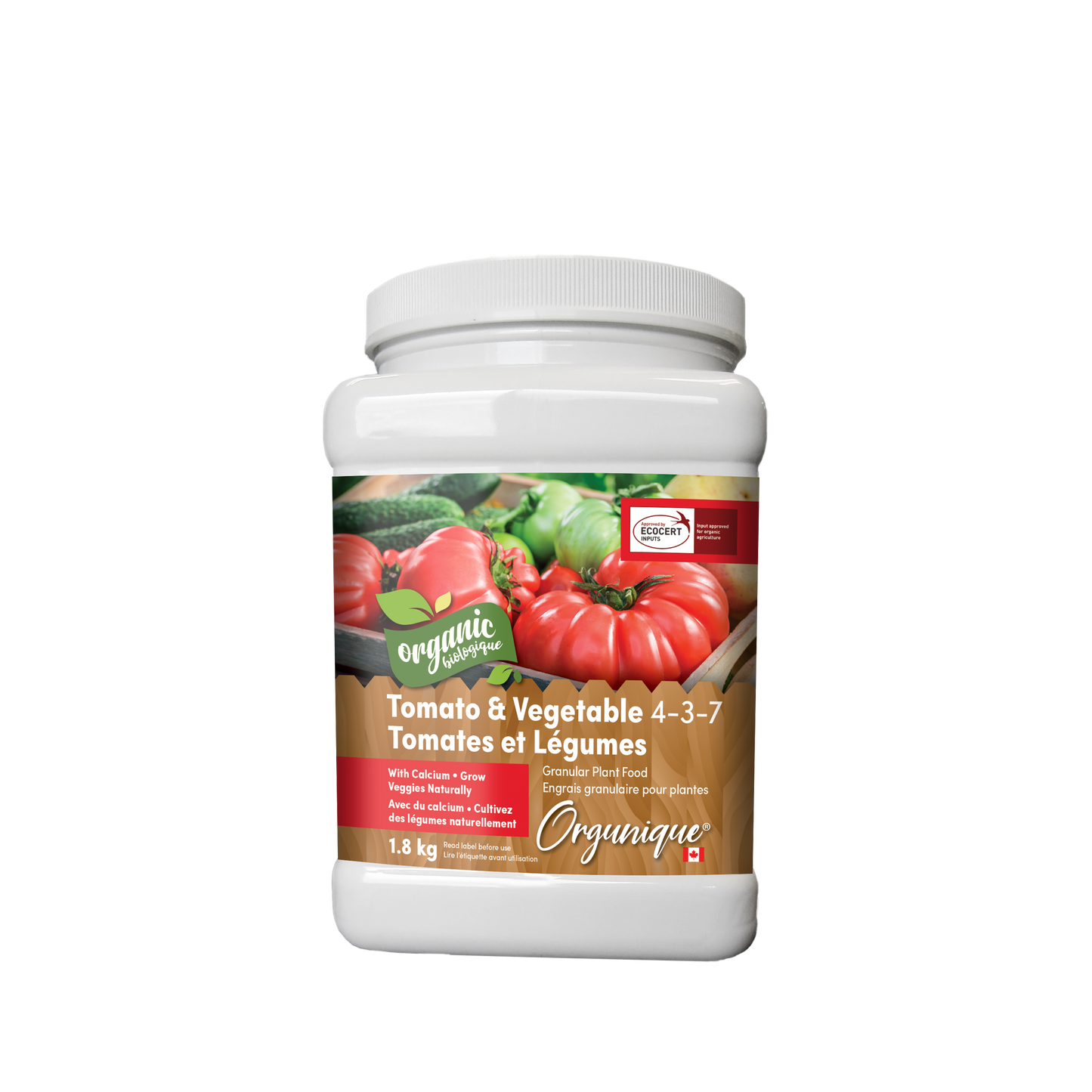 Orgunique Tomato & Vegetable (4-3-7) ORGANIC 1.8KG