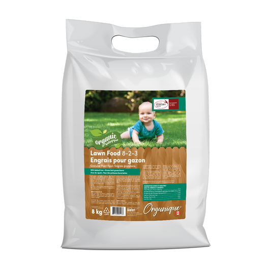 Orgunique Lawn Food (8-2-3) ORGANIC 8kg