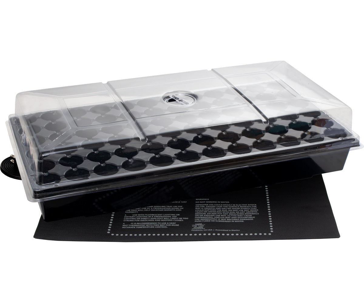 Germination Station With Heat Mat 72 Cell 2" Dome