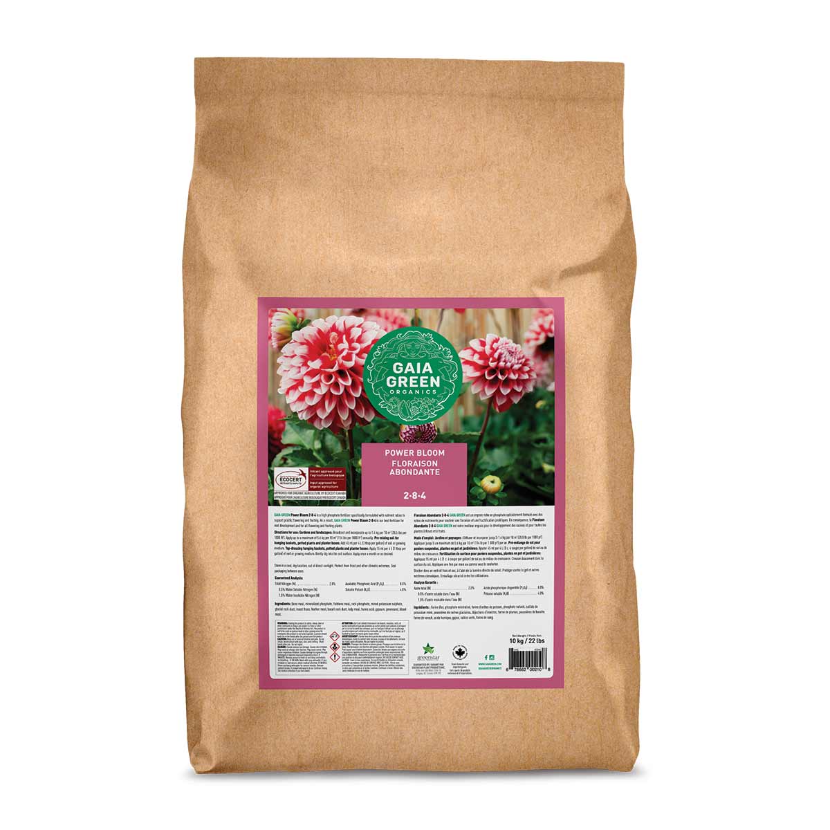 Gaia Green Power Bloom (2-8-4) 10kg