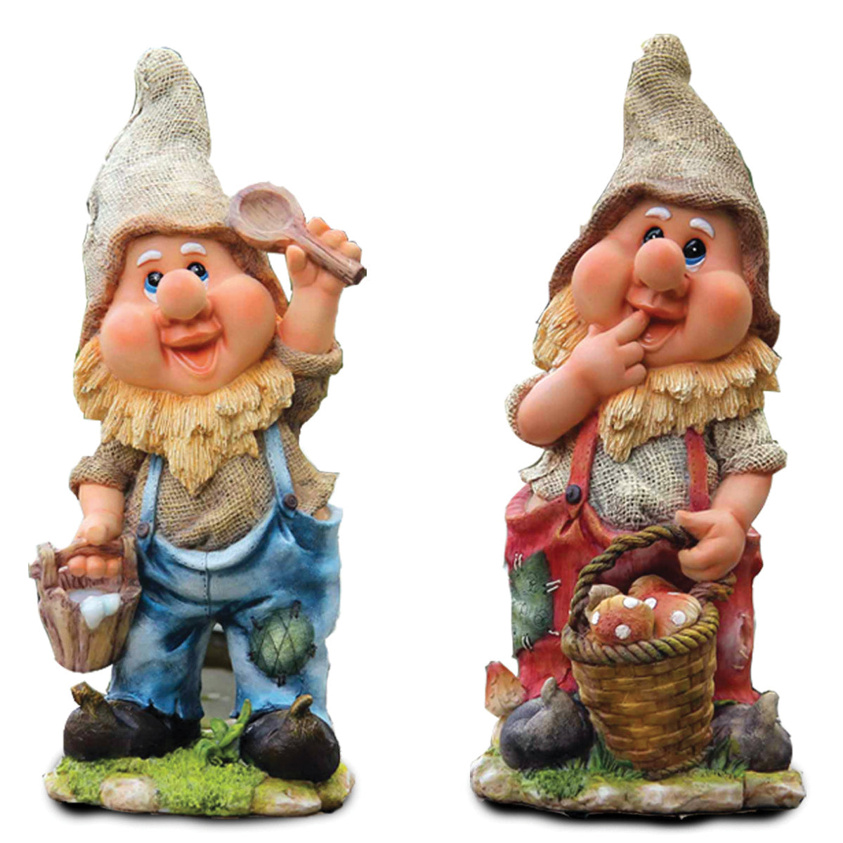 Gnomes Working 20 x 17 x 48 cm