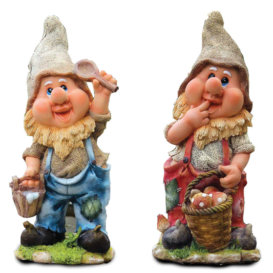 Gnomes Working 20 x 17 x 48 cm