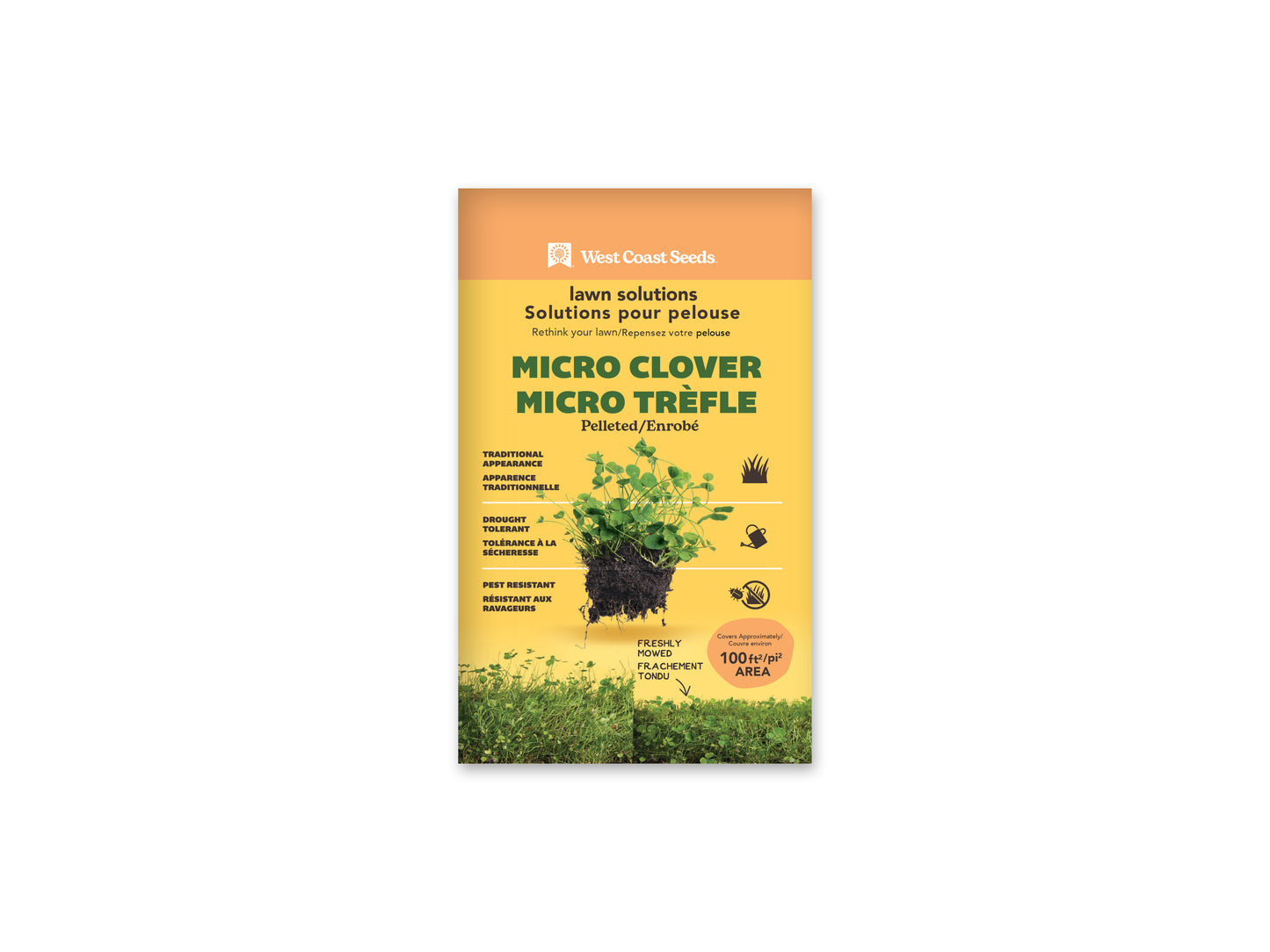 Lawn Solutions Micro Clover Pelleted 50gr