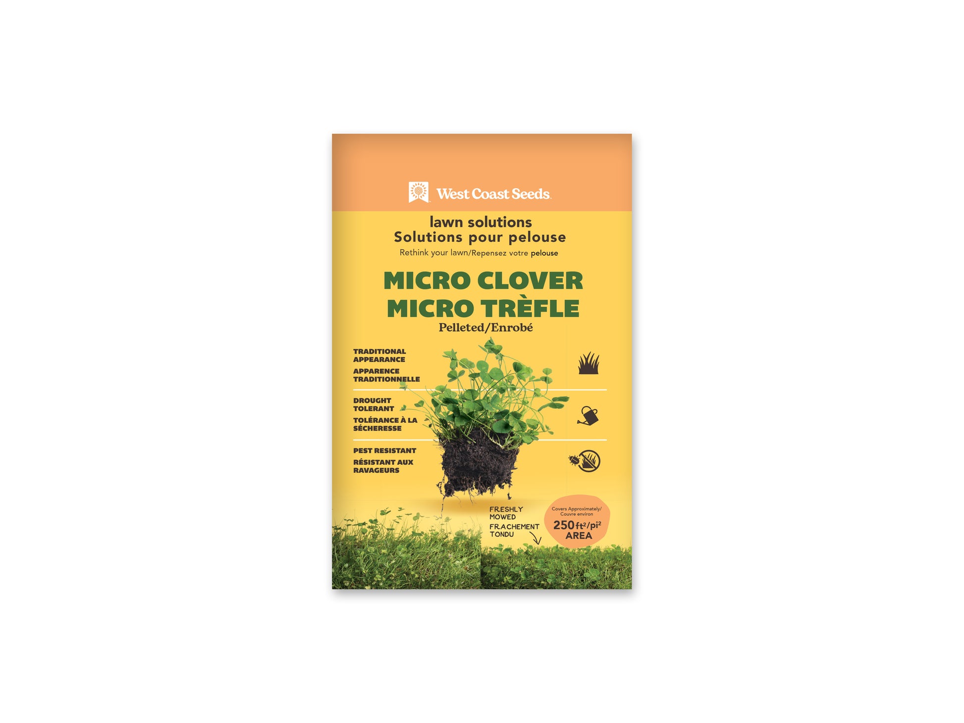 Lawn Solutions Micro Clover Pelleted 125gr