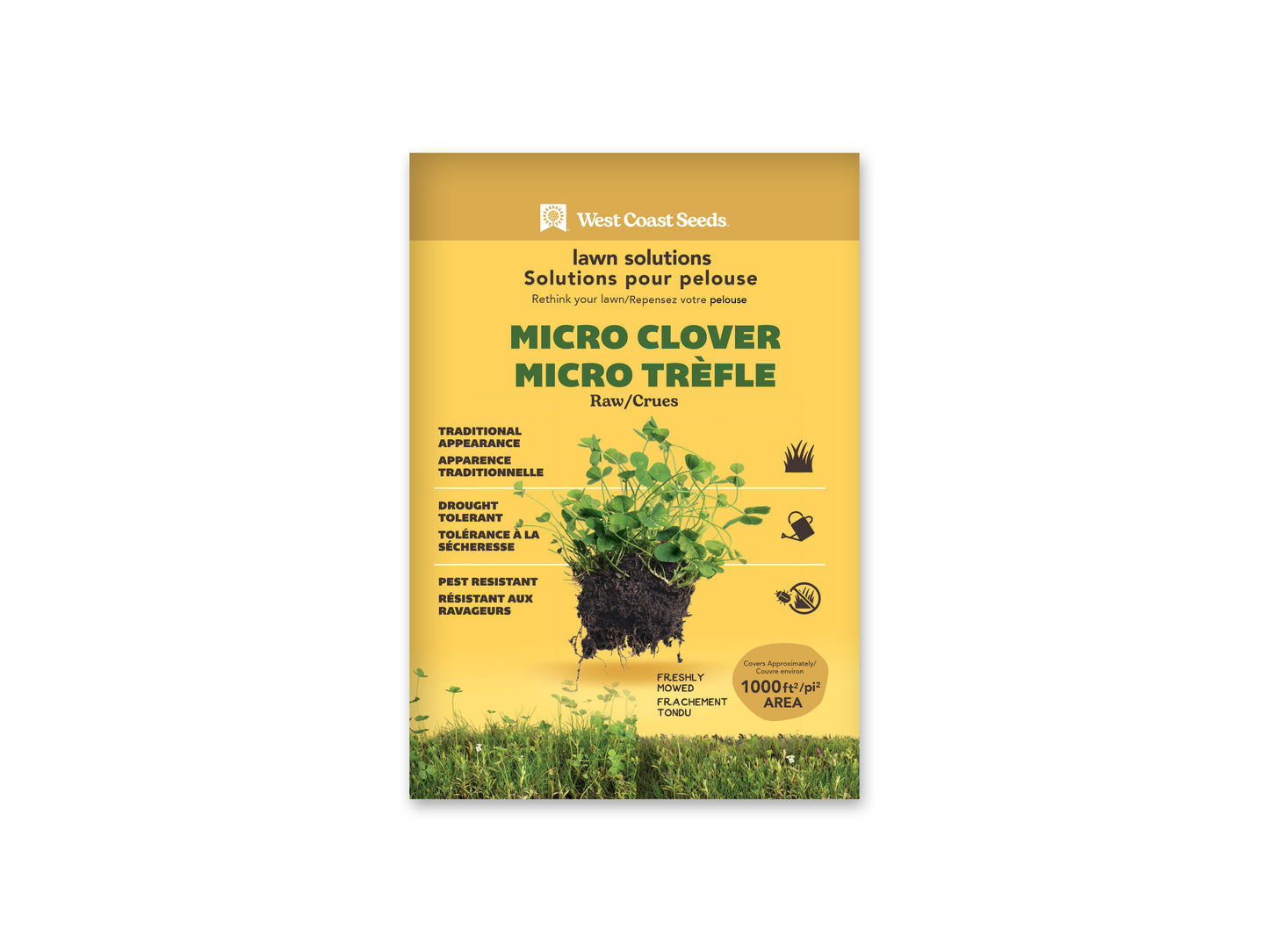 Lawn Solutions Micro Clover Raw 400gr