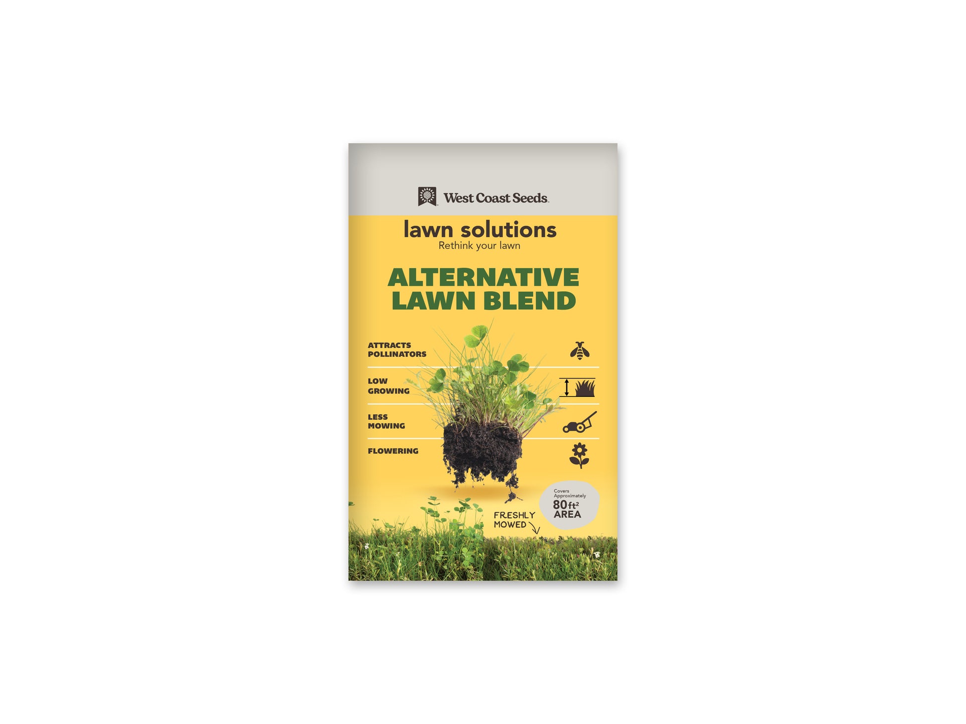Wildflowers "Alternative Lawn Mix" West Coast Seeds 125gr - 500sq.ft.