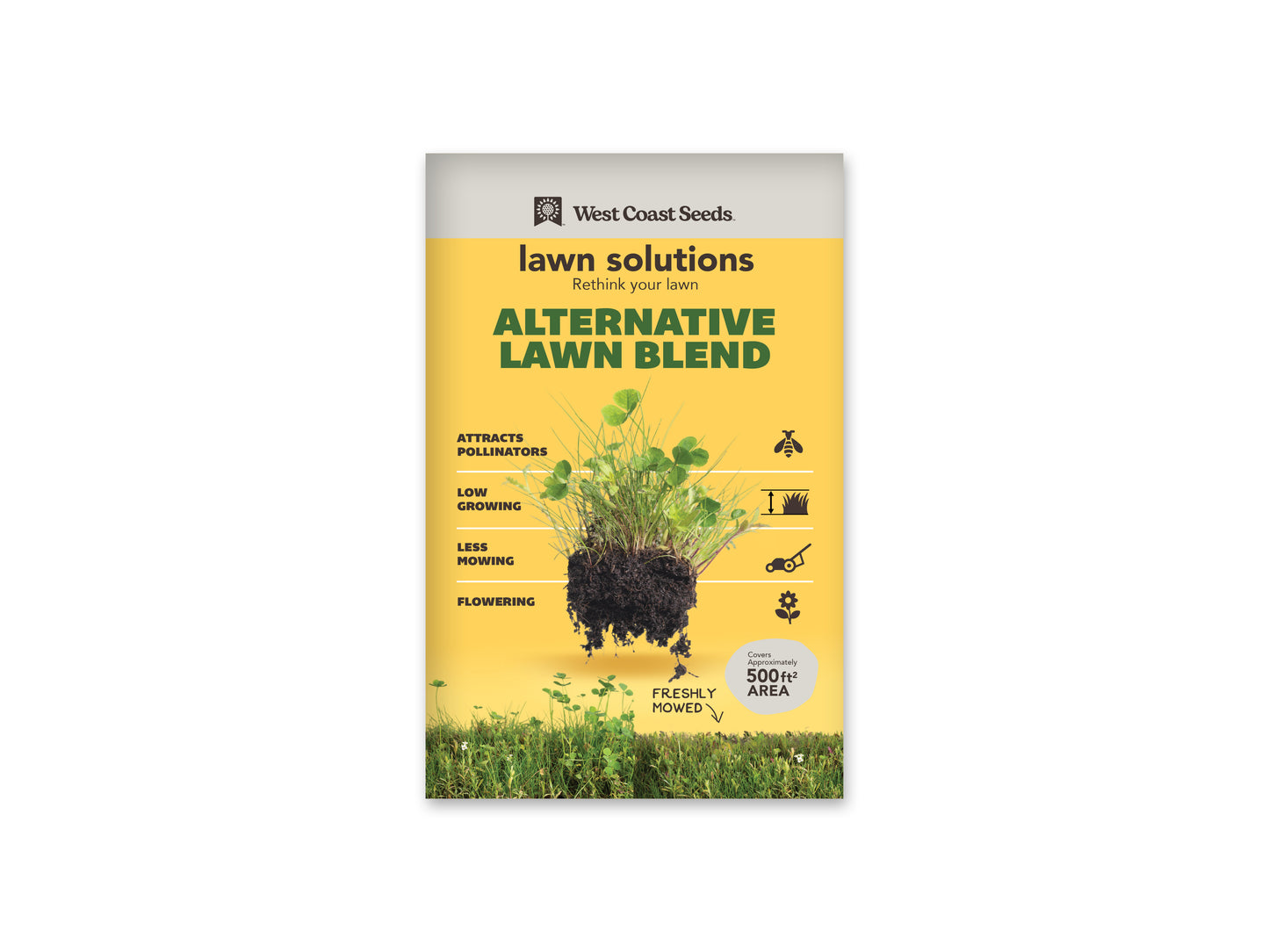 Wildflowers "Alternative Lawn Mix" West Coast Seeds 250gr - 1000sq.ft.
