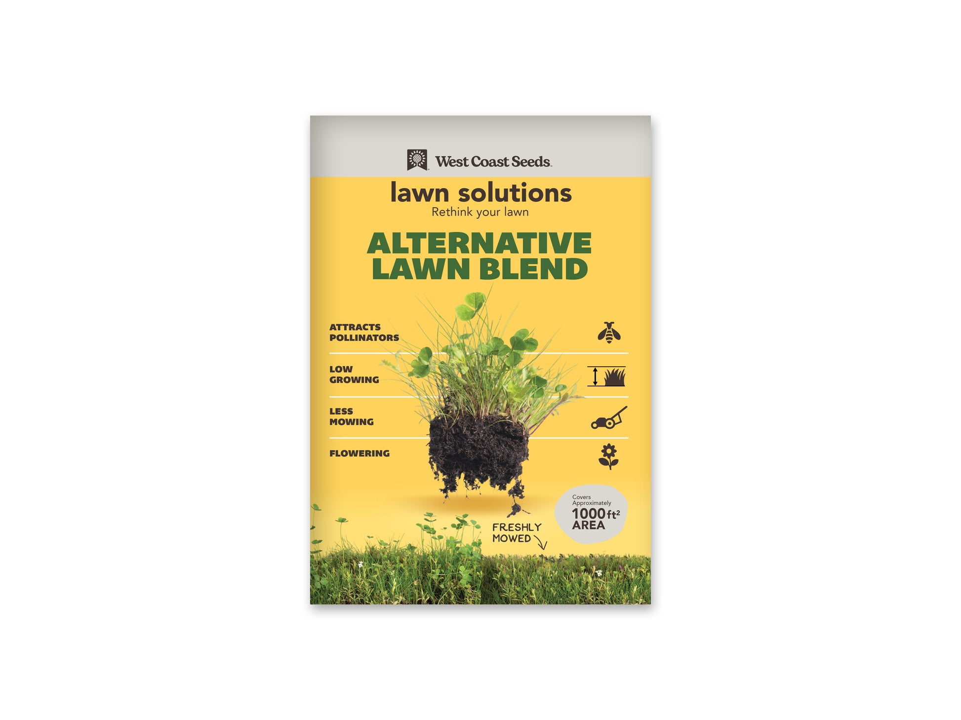 Wildflowers "Alternative Lawn Mix" West Coast Seeds 500gr - 2000sq.ft.