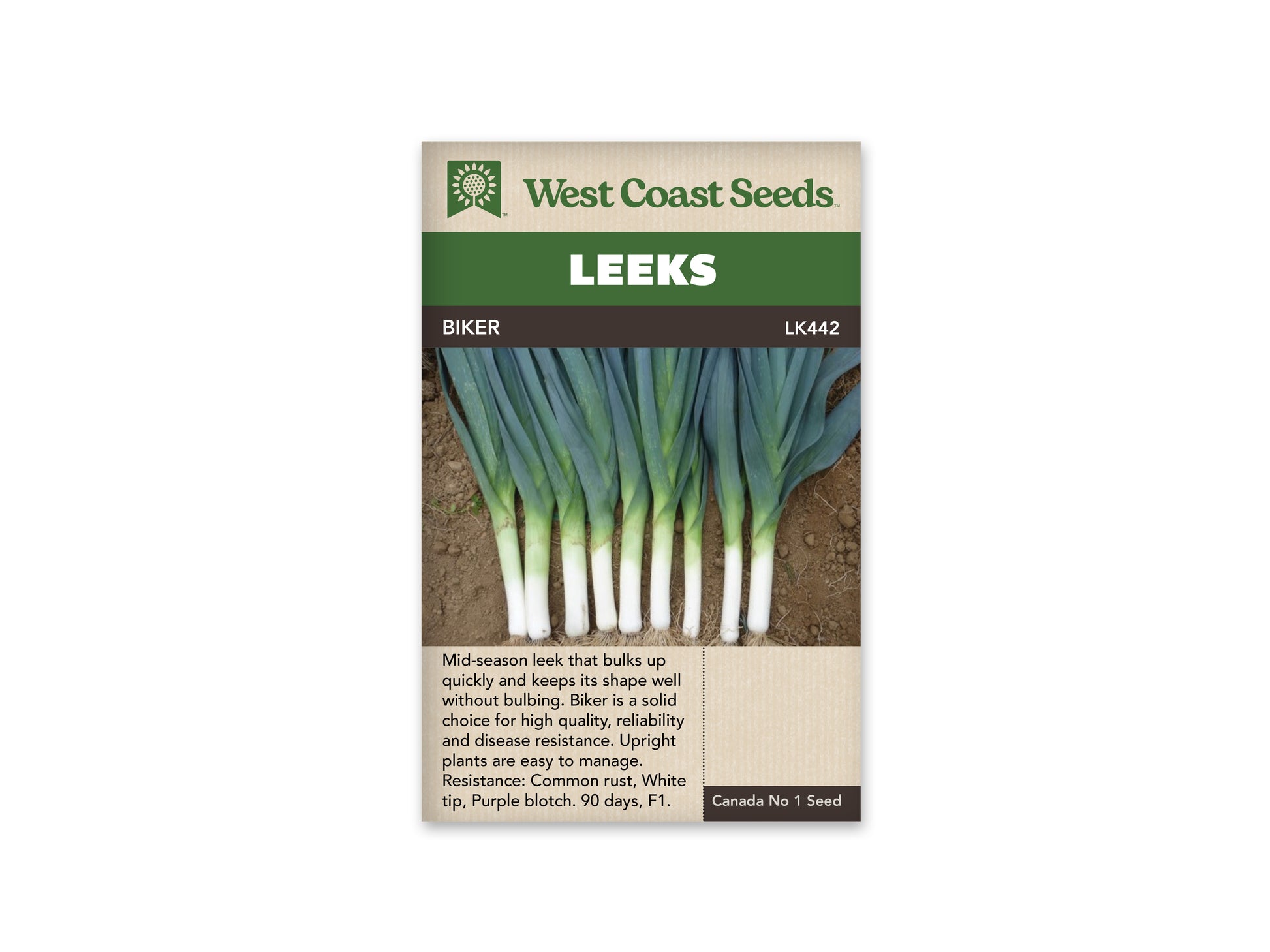 Leeks "Biker F1" West Coast Seeds