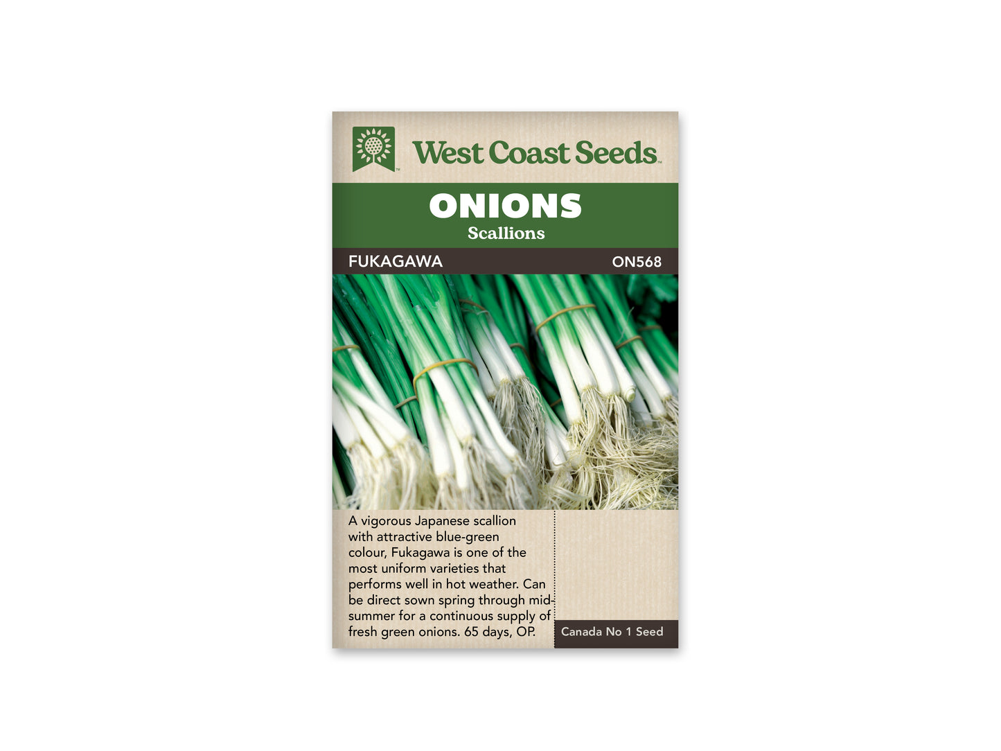 Onions "Fukagawa" West Coast Seeds