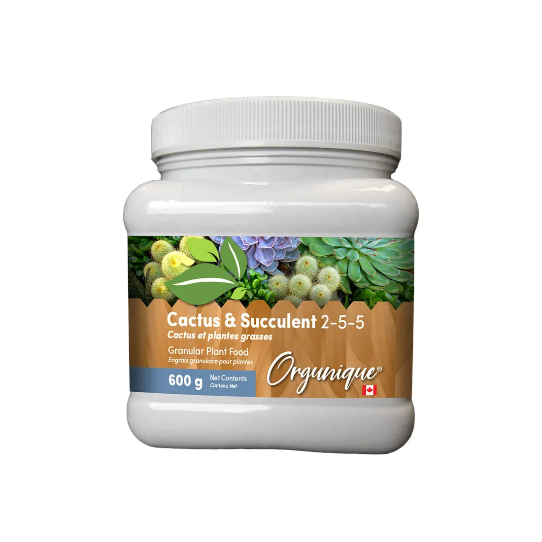 Cactus & Succulent (2-5-5) + 11.5CA 2.5Mg + 5S Orgunique® 600g