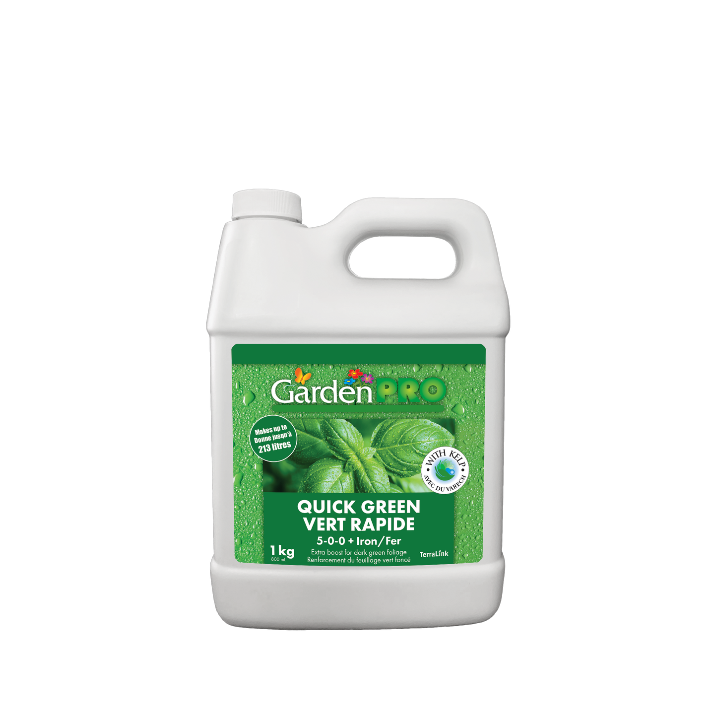 GardenPRO Quick Green with Iron Liquid (5-0-0) 1KG