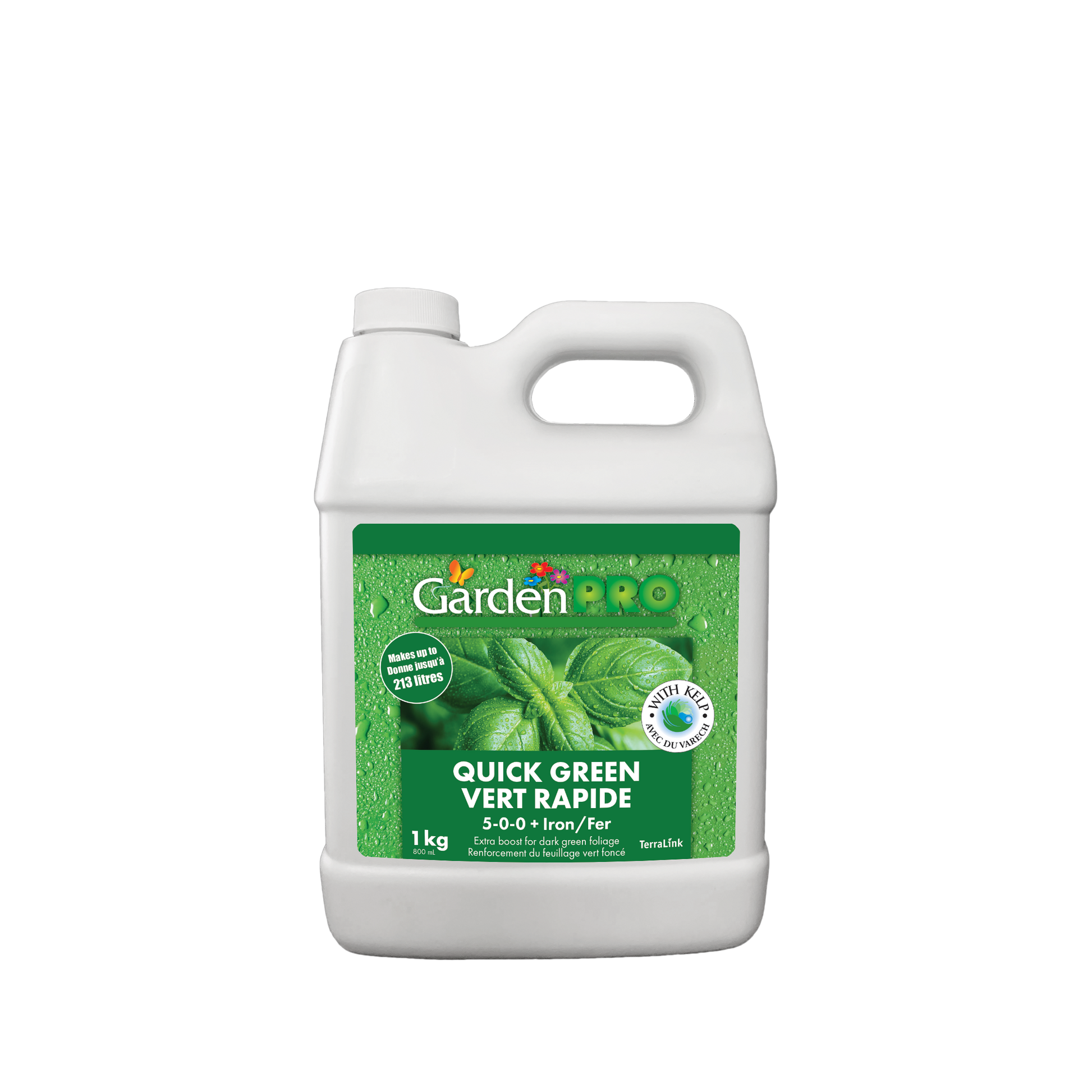 GardenPRO Quick Green with Iron Liquid (5-0-0) 1KG