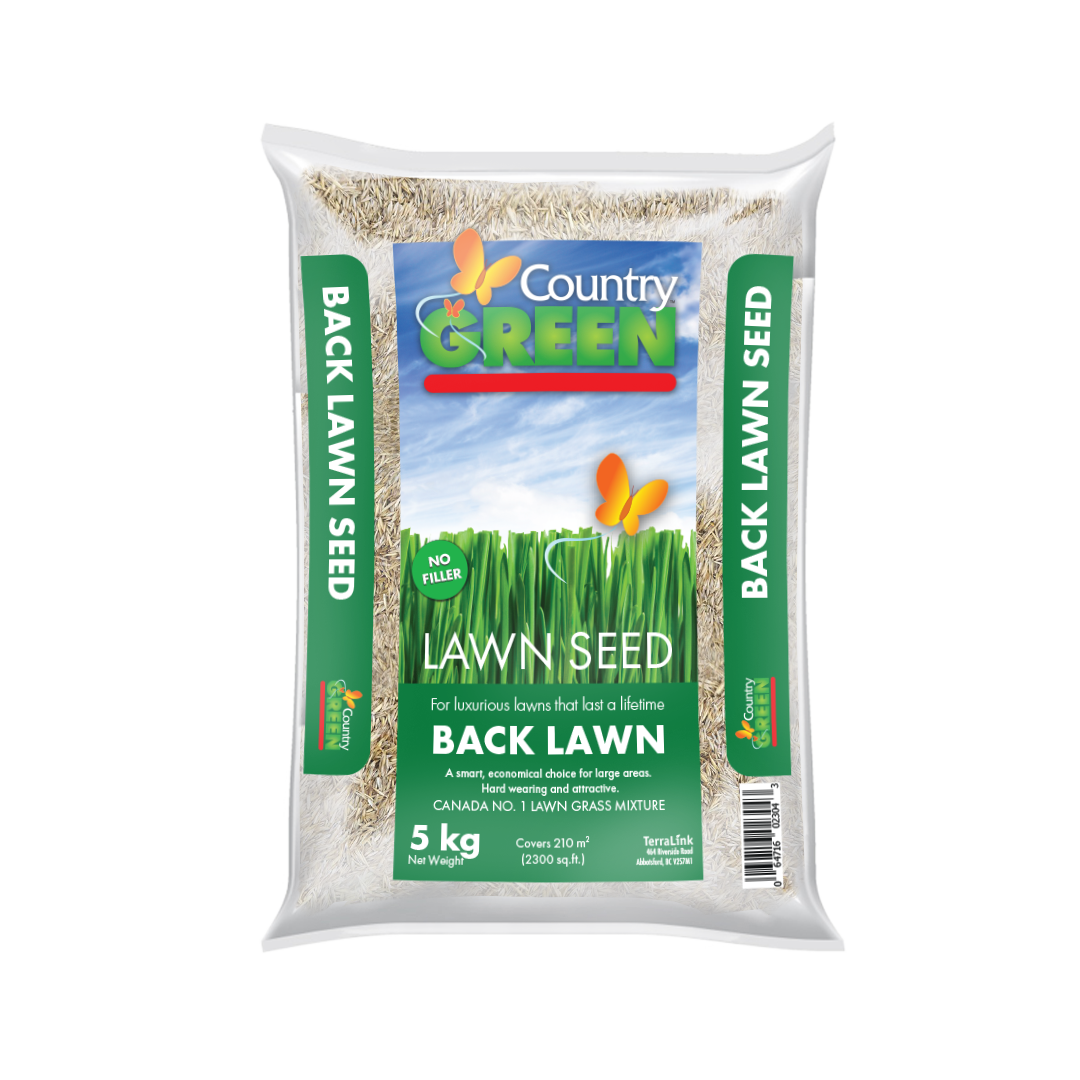 Country Green Back Lawn Grass Seed 5KG