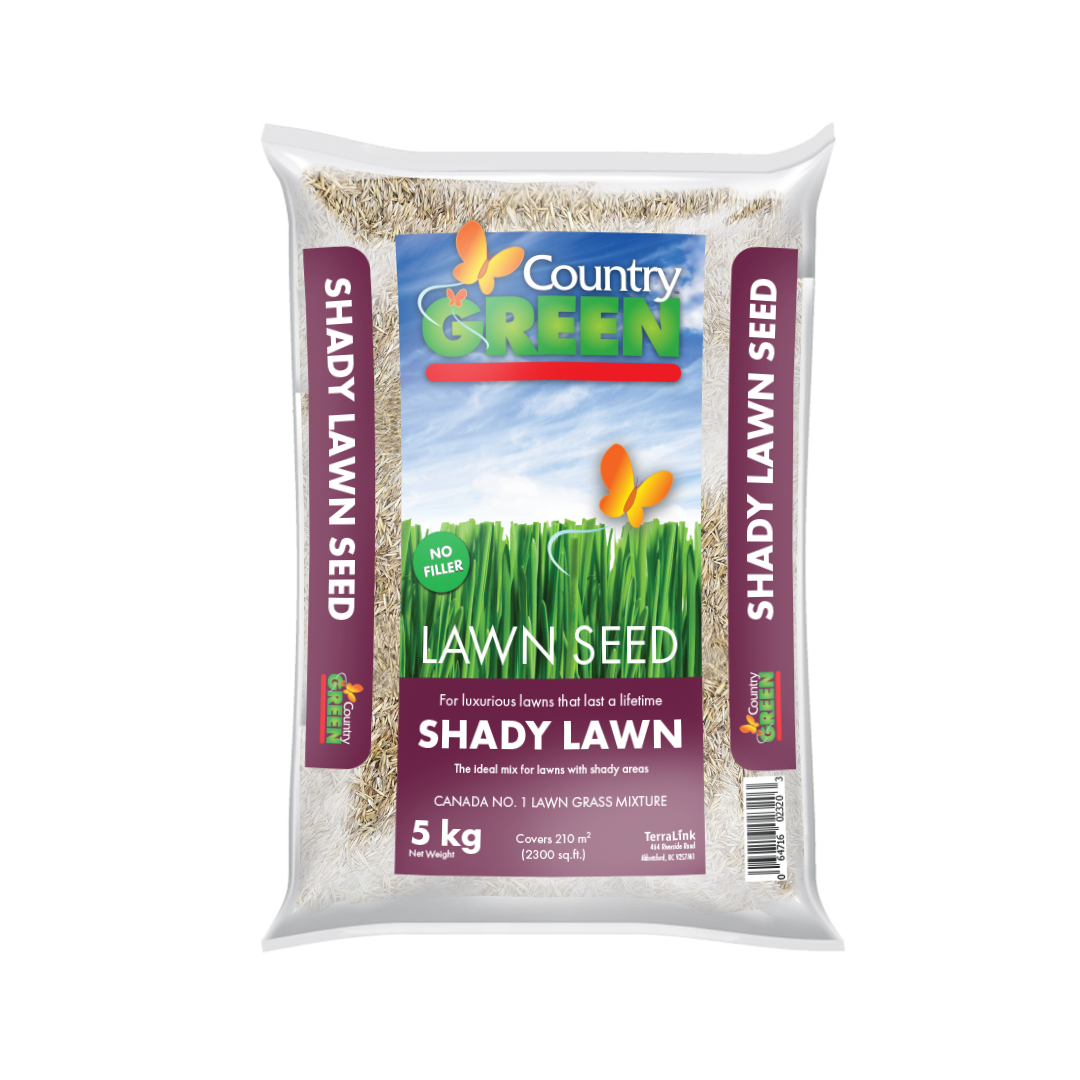 Country Green Shady Lawn Grass Seed 2KG