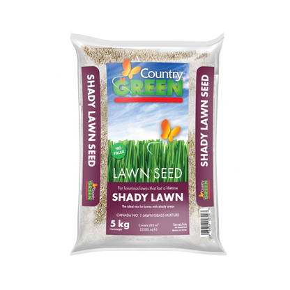 Country Green Shady Lawn Grass Seed 2KG