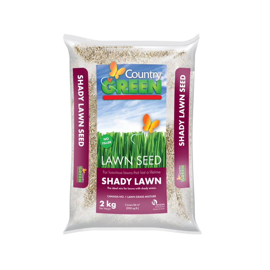 Country Green Shady Lawn Grass Seed 2KG
