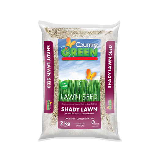 Country Green Shady Lawn Grass Seed 2KG