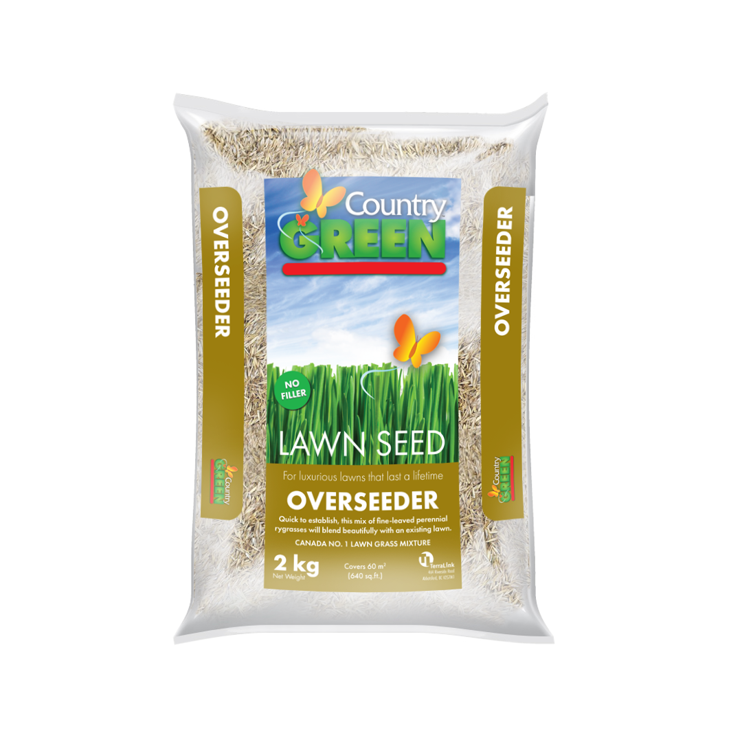Country Green Overseeder Lawn Seed 2KG