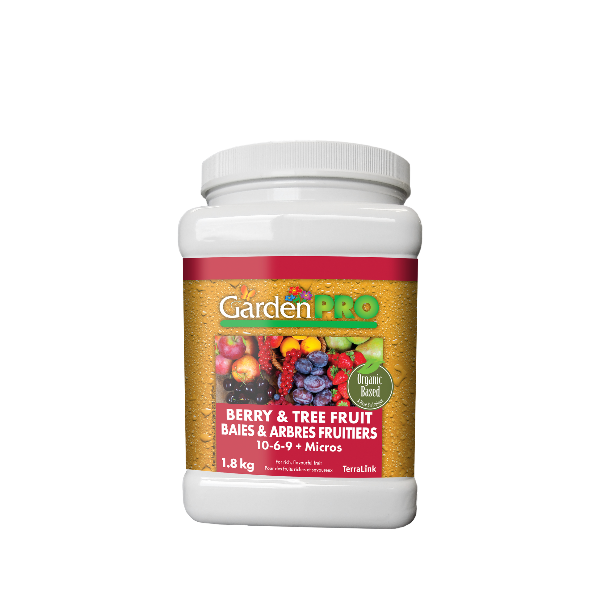 GardenPRO Berry & Tree Fruit (10-6-9) ORGANIC 1.8KG