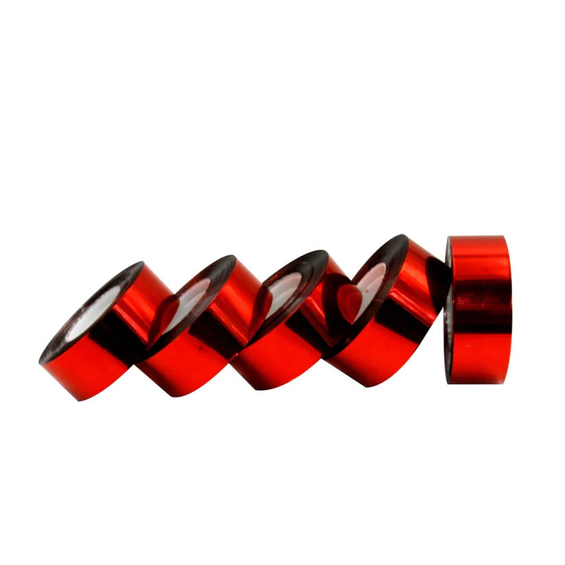 Bird Scare Tape, Red/Silver 1" x 500'