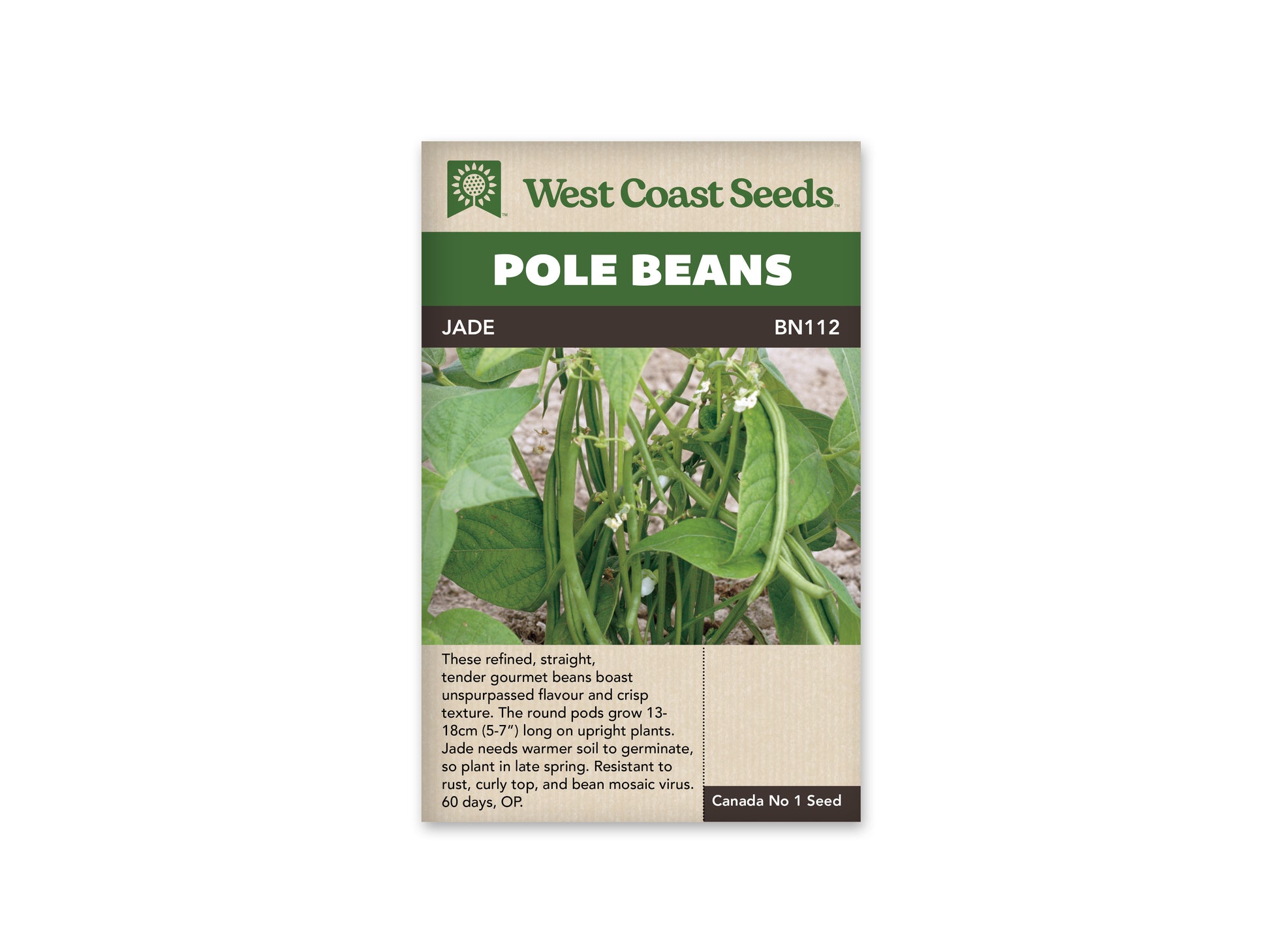 Beans “Jade” West Coast Seeds