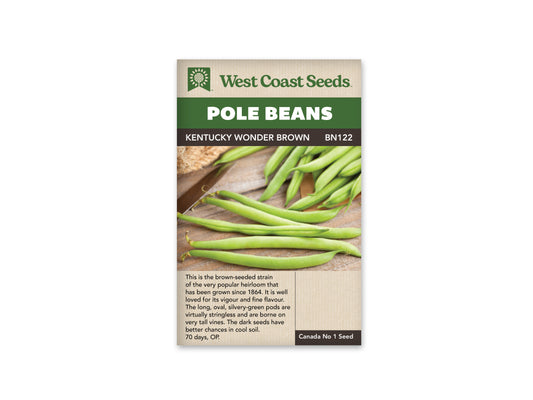 Beans “Kentucky Wonder” West Coast Seeds