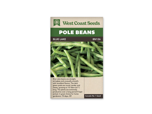 Beans “Blue Lake” West Coast Seeds