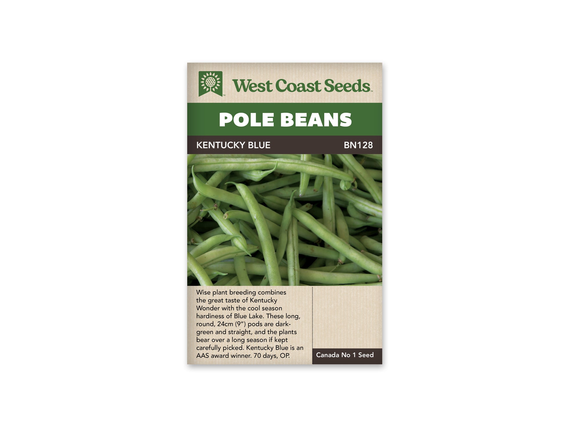 Beans "Kentucky Blue" West Coast Seeds