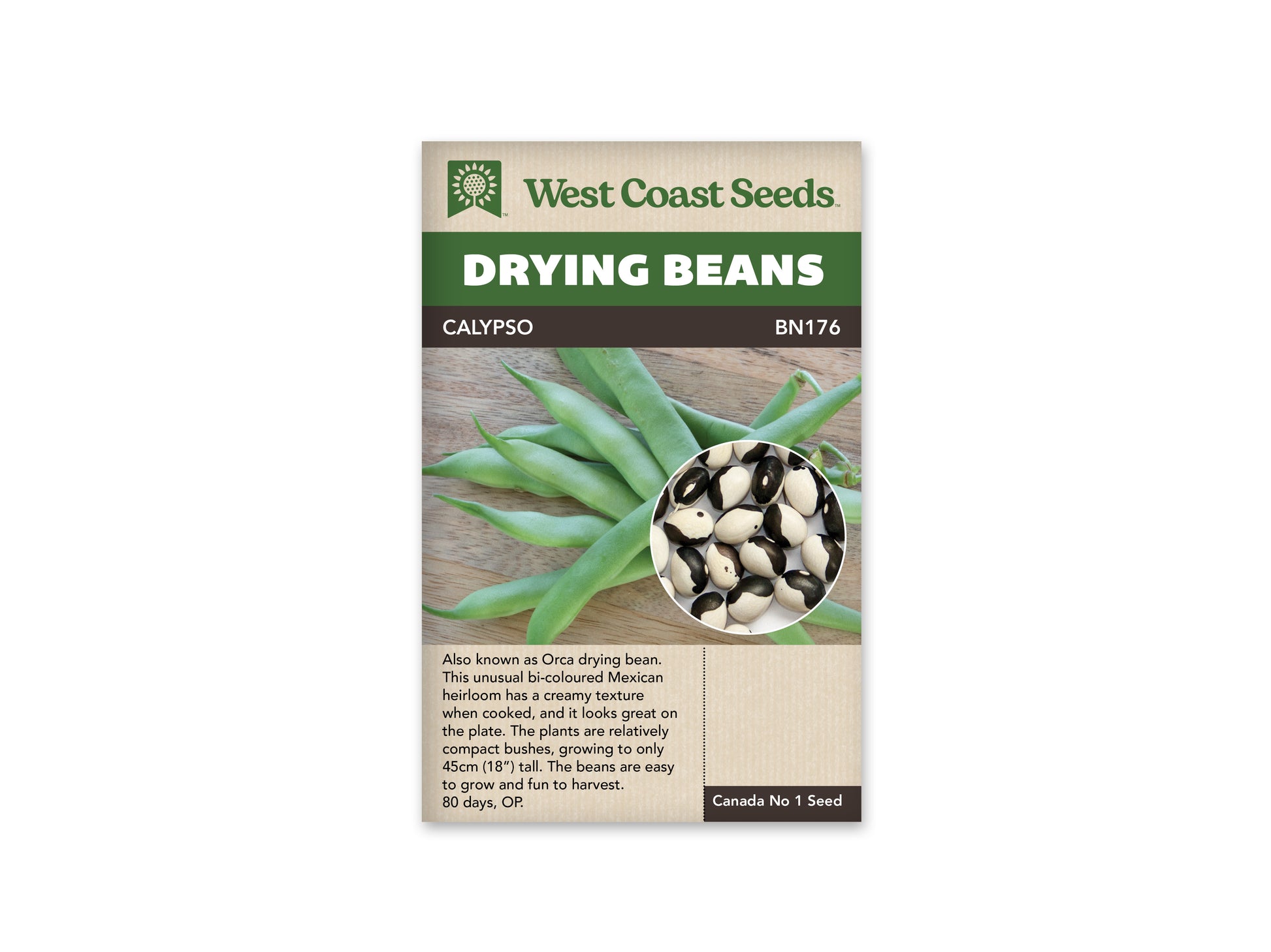 Beans "Calypso" West Coast Seeds