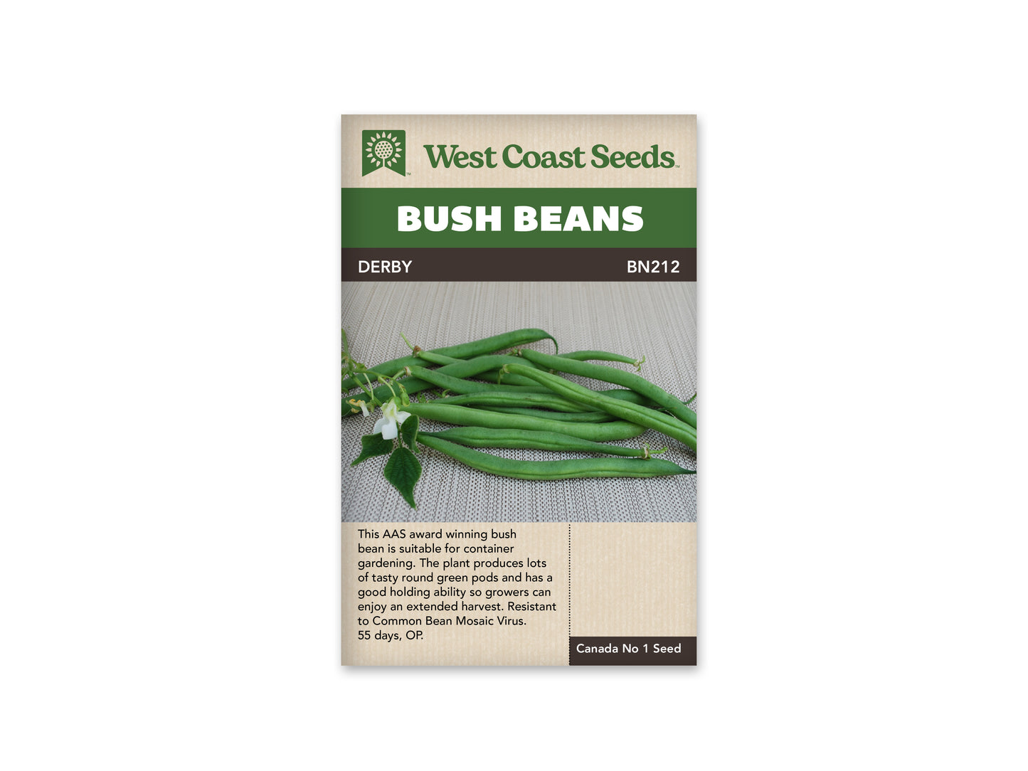 Beans “Derby” West Coast Seeds