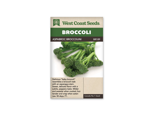 Broccoli “Aspabroc F1” West Coast Seeds