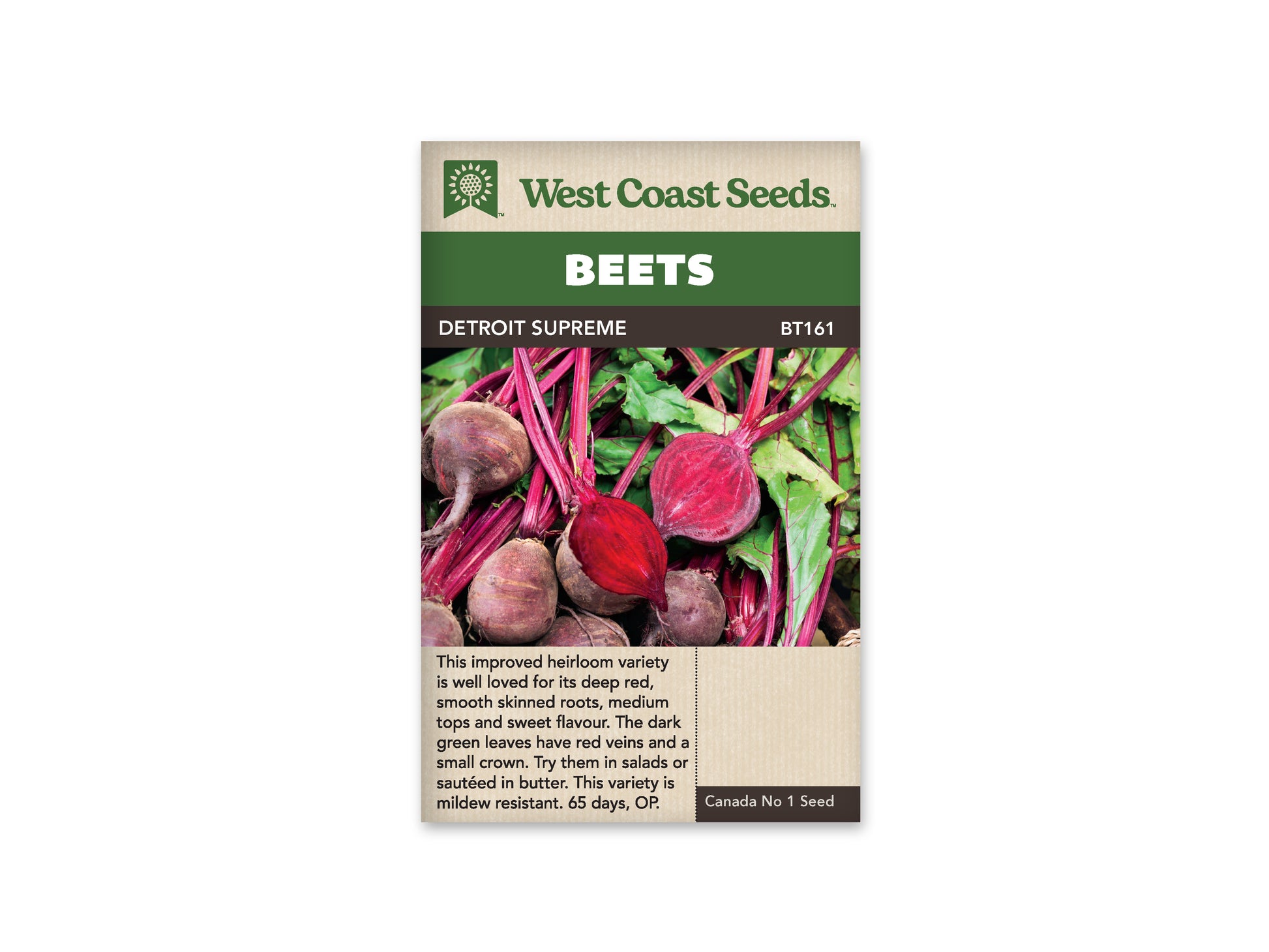 Beets "Detroit Supreme" West Coast Seeds